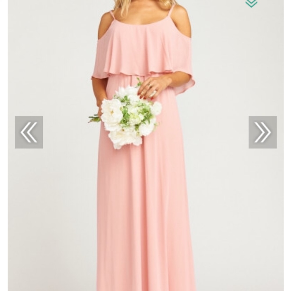 Rosebud Chiffon SMYM Bridesmaid Dress